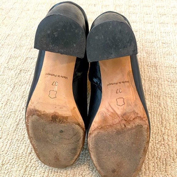 Black leather COS ankle boots - size 37 (7) - Picture 9 of 15